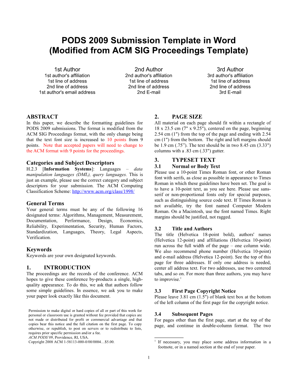 Proceedings Template - WORD s5