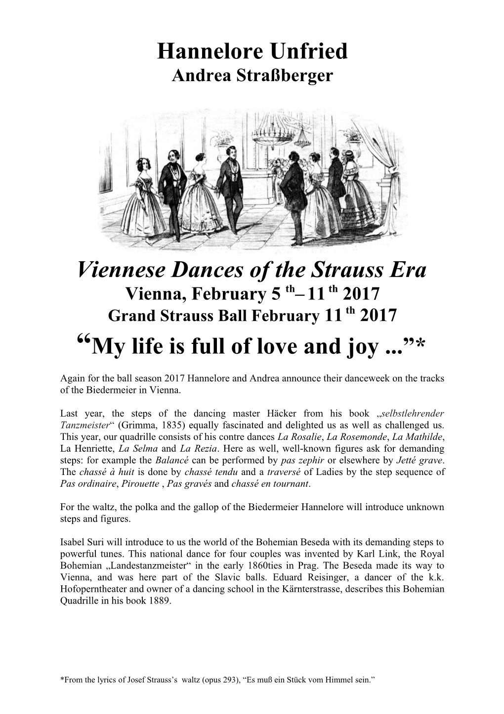 Viennese Dances of the Strauss Era