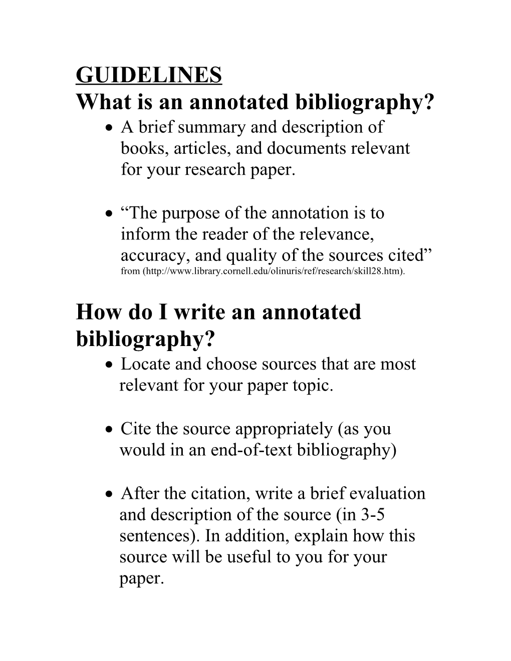 What Is an Annotated Bibliography s2