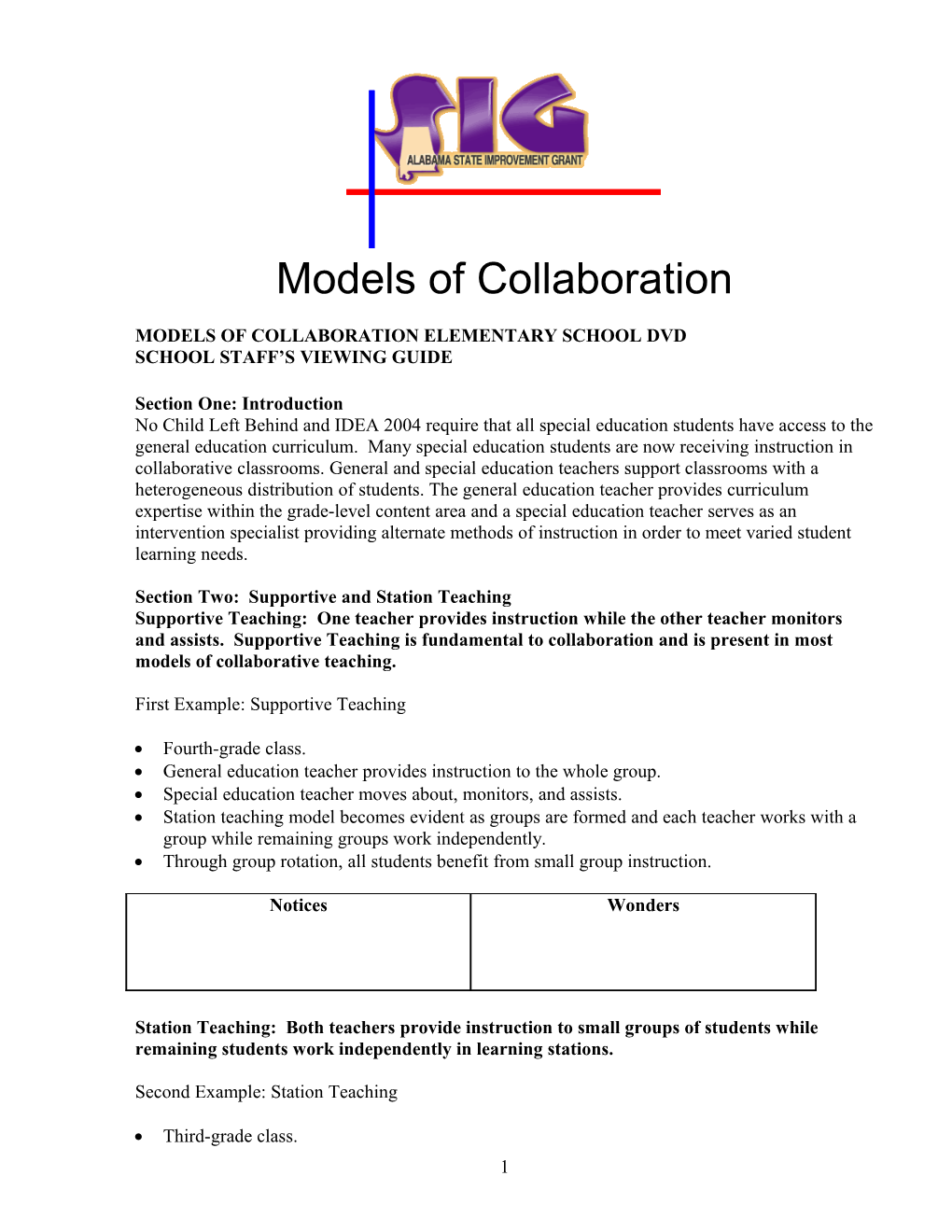 Models of Collaboration s1