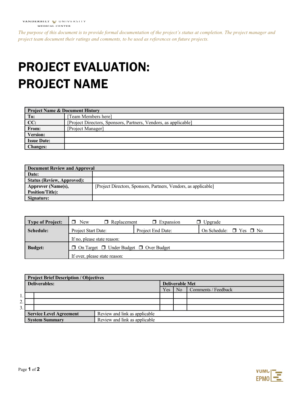 The Purpose of This Document Is to Provide Formal Documentation of the Project S Status