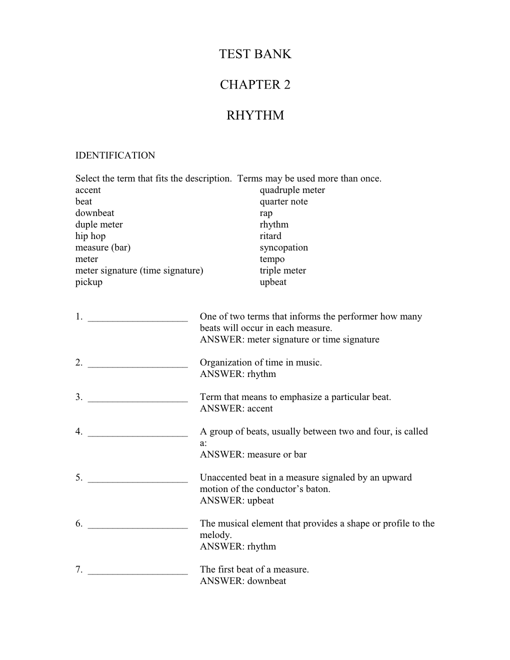 1. How Does Rap Music Emphasize Rhythm Over Melody?