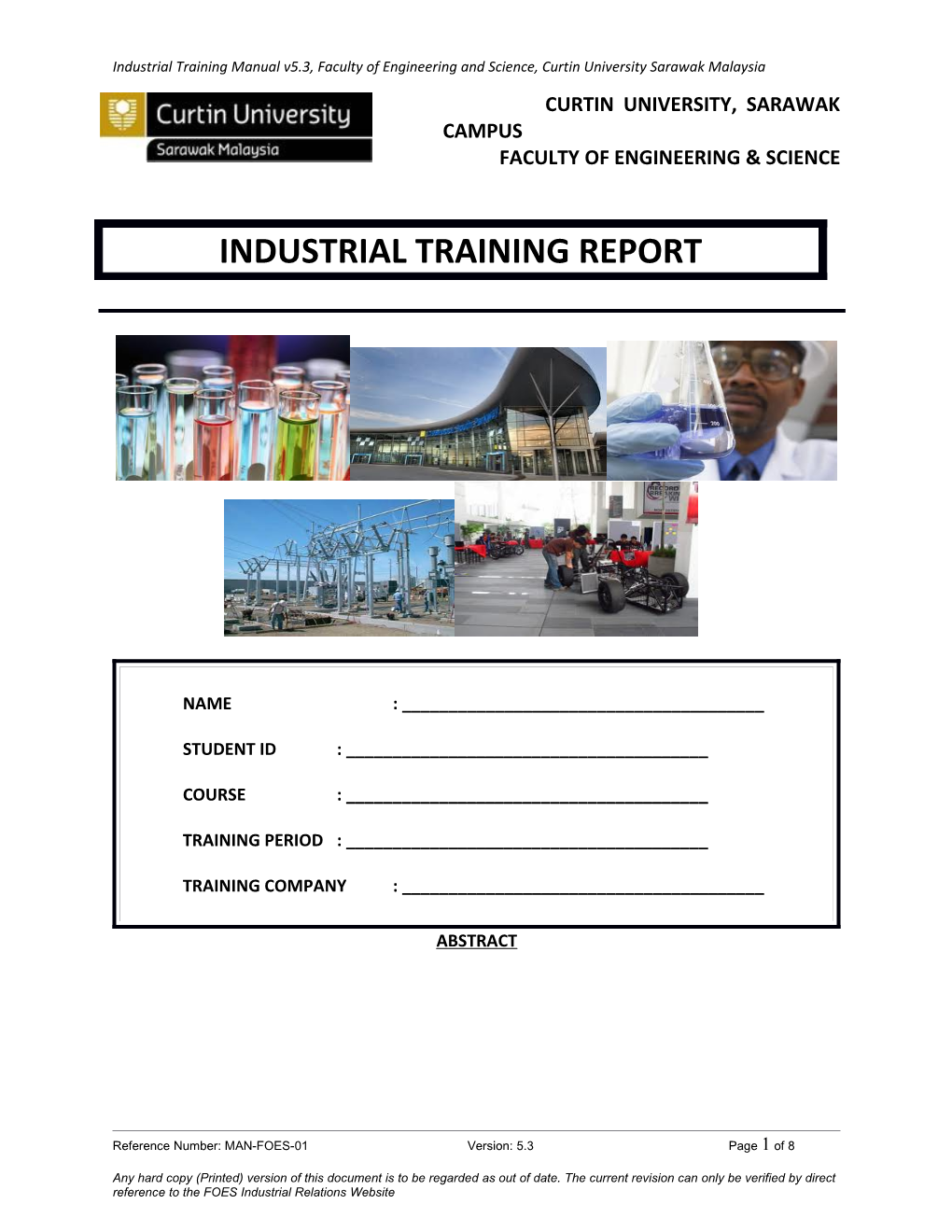 Industrial Training Manual