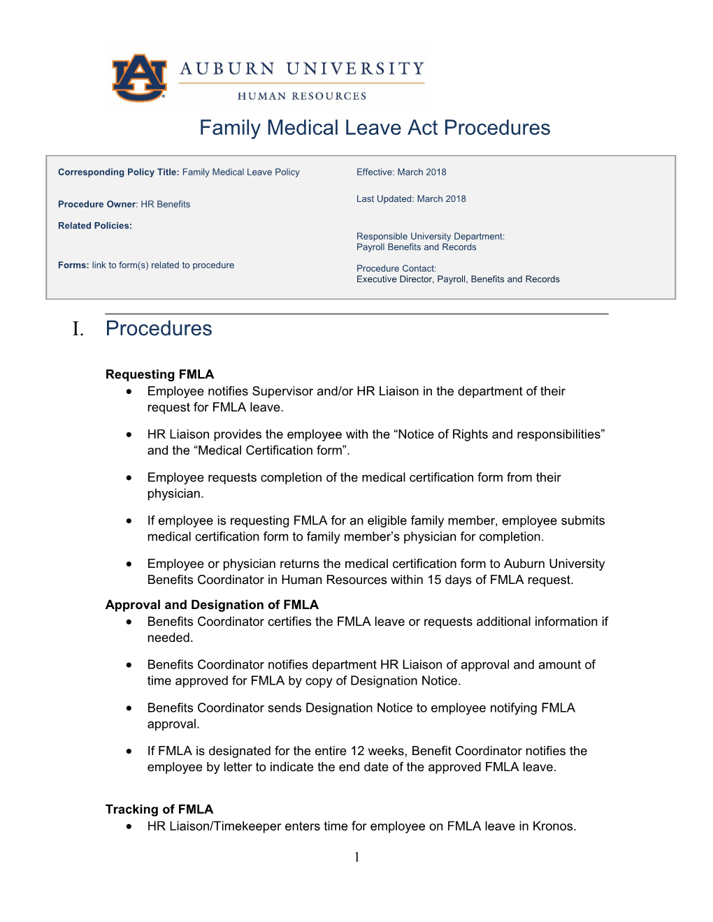 Forms: Link to Form(S) Related to Procedure