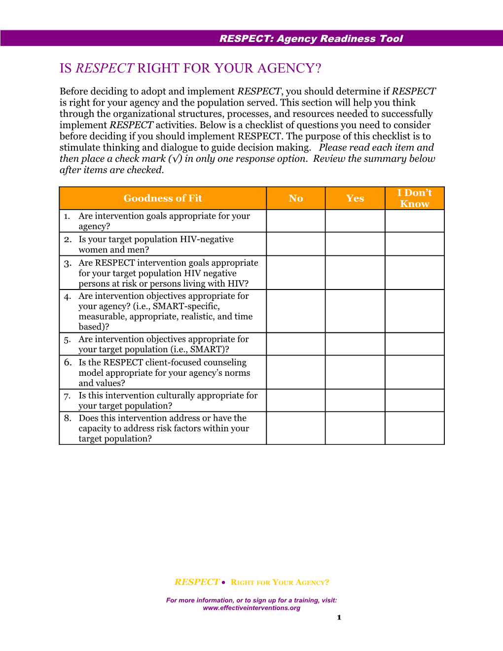 IS FOY with Impact RIGHT for YOUR AGENCY