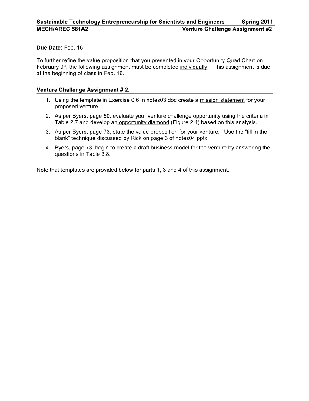 Syllabus Solid Mechanics Fall 1998