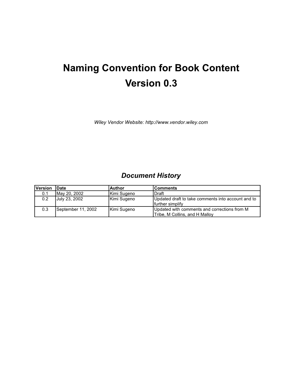 Extended Specification for Filenaming Content Units and Creating Directory Structure