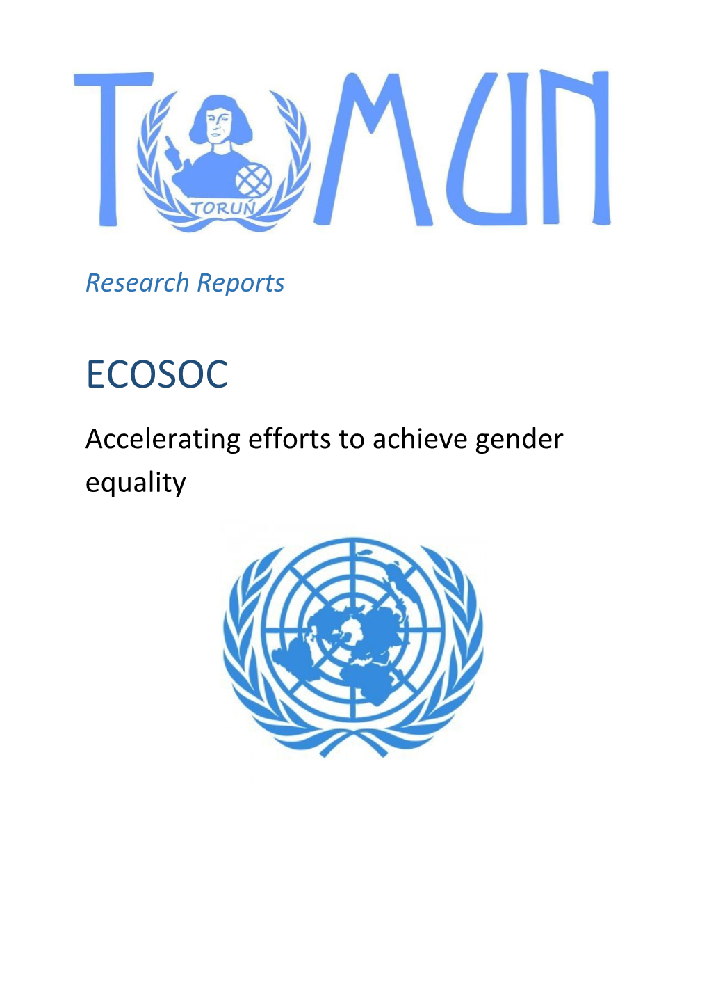 Accelerating Efforts to Achieve Gender Equality