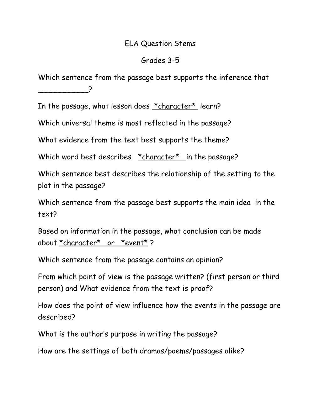 Which Sentence from the Passage Best Supports the Inference That ______?