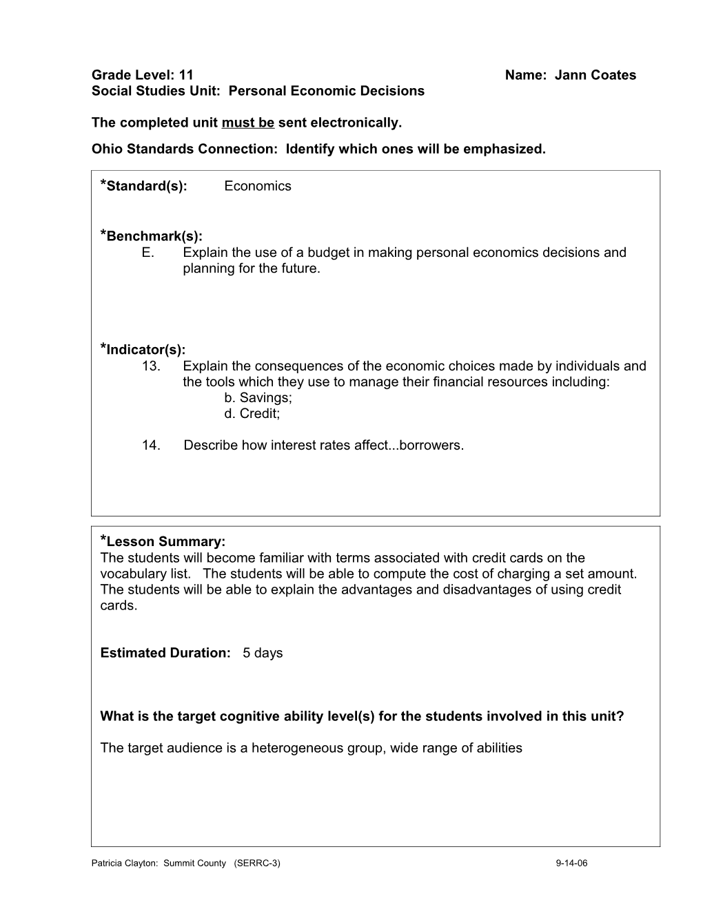Lesson Plan Template s22