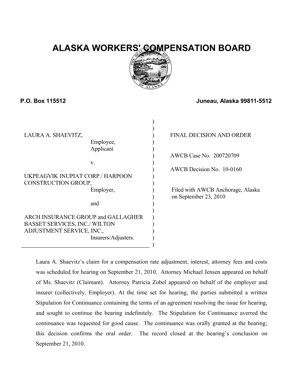 Alaska Workers' Compensation Board s59