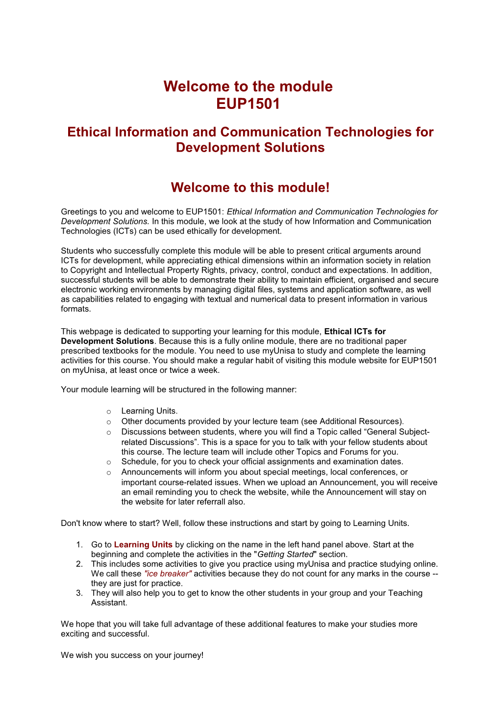 Ethical Information and Communication Technologies for Development Solutions