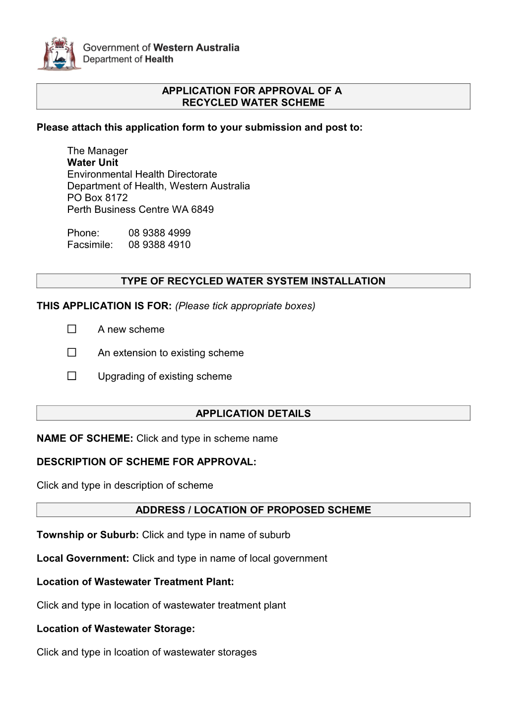 Please Attach This Application Form to Your Submission and Post To