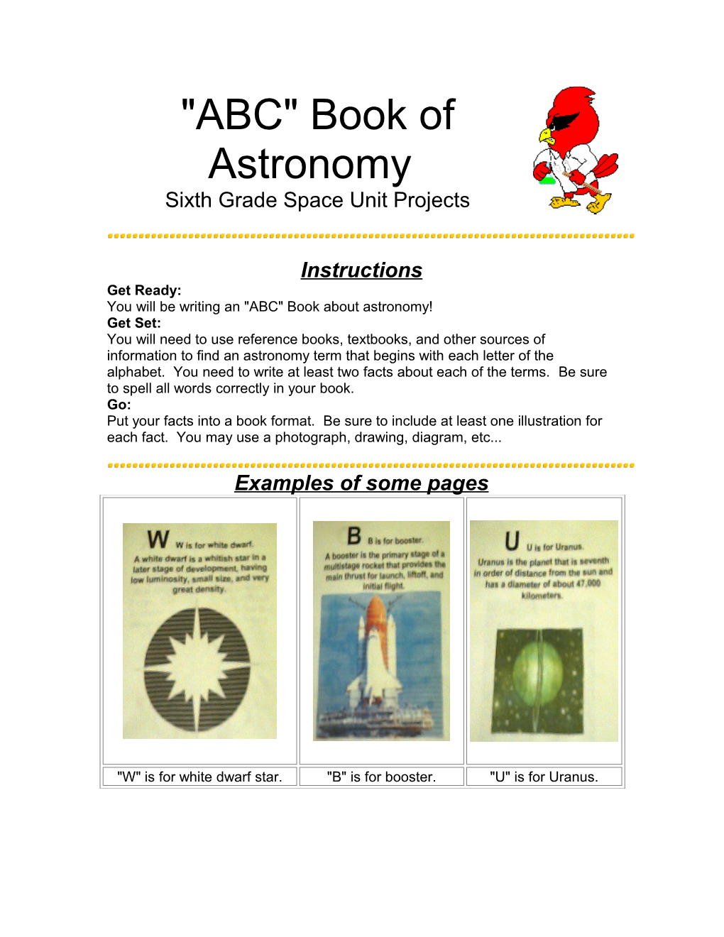 ABC Book of Astronomy