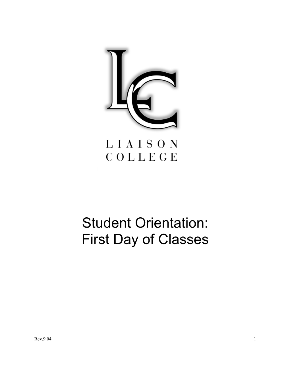 Student Orientation