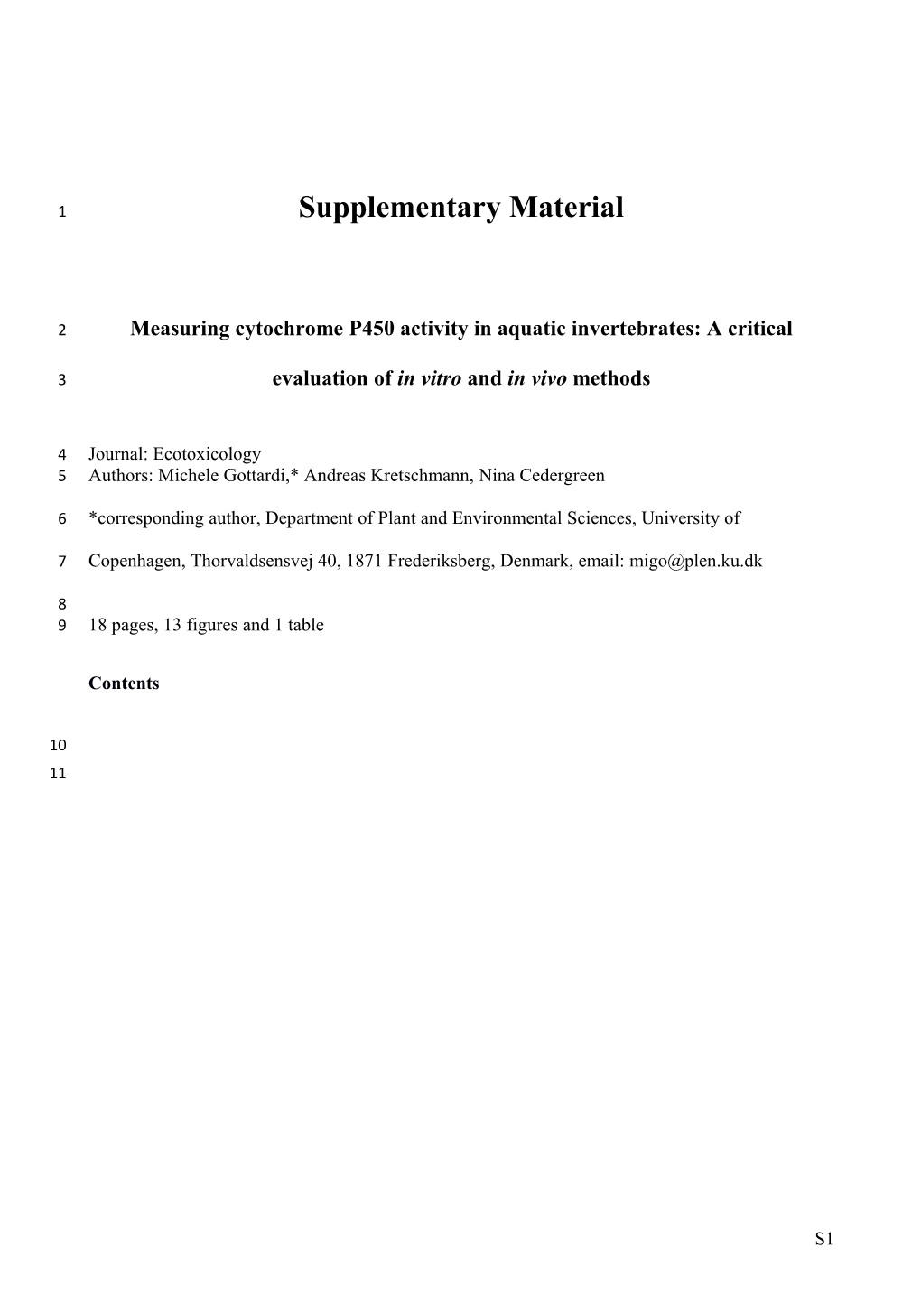 Measuring Cytochrome P450 Activity in Aquatic Invertebrates: a Critical Evaluation Of