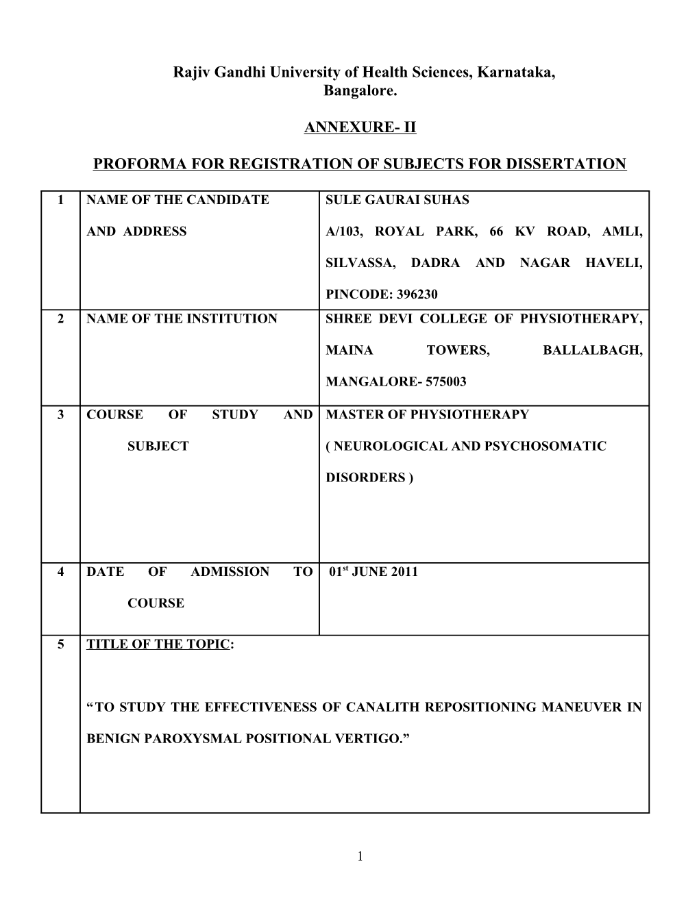 Rajiv Gandhi University of Health Sciences, Karnataka s23