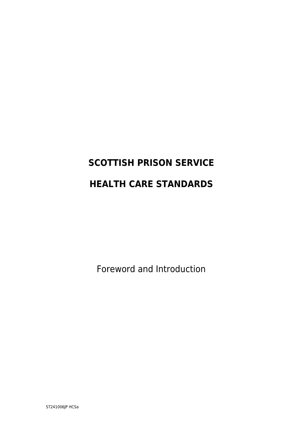 Scottish Prison Service