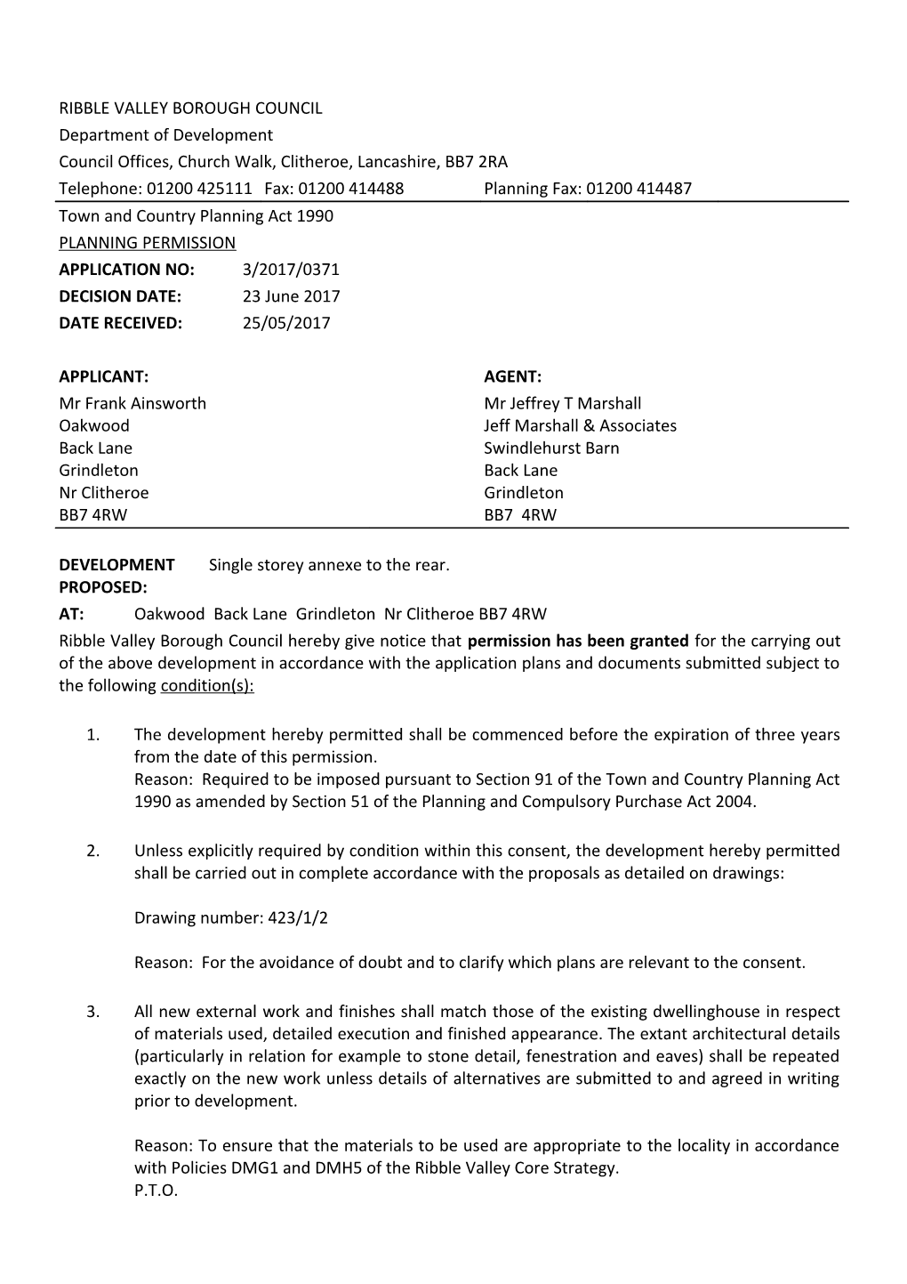 Ribble Valley Borough Council s5