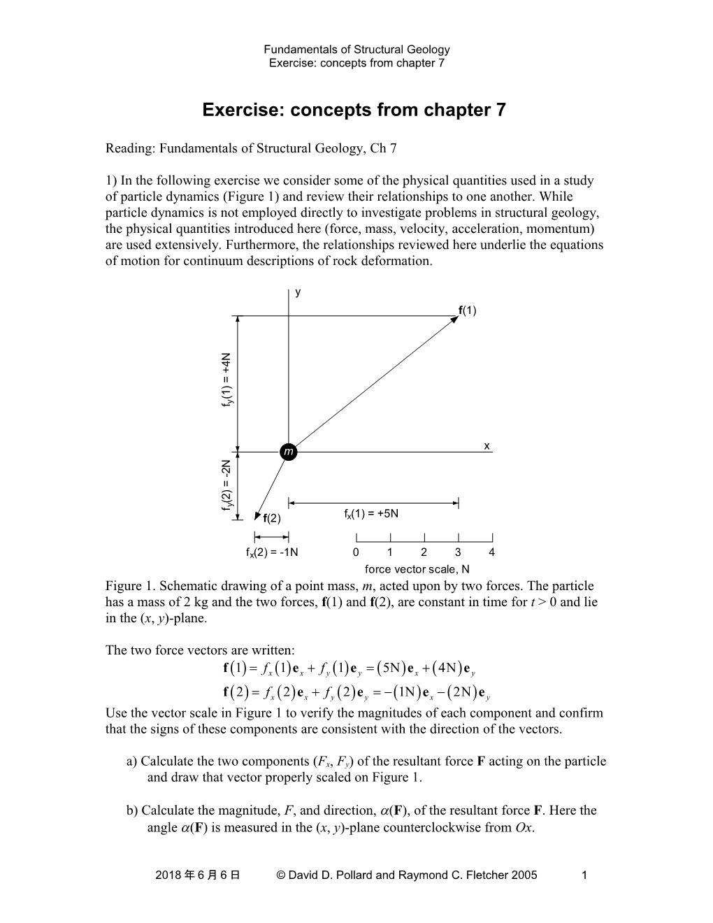 Exercise: Concepts from Chapter 7