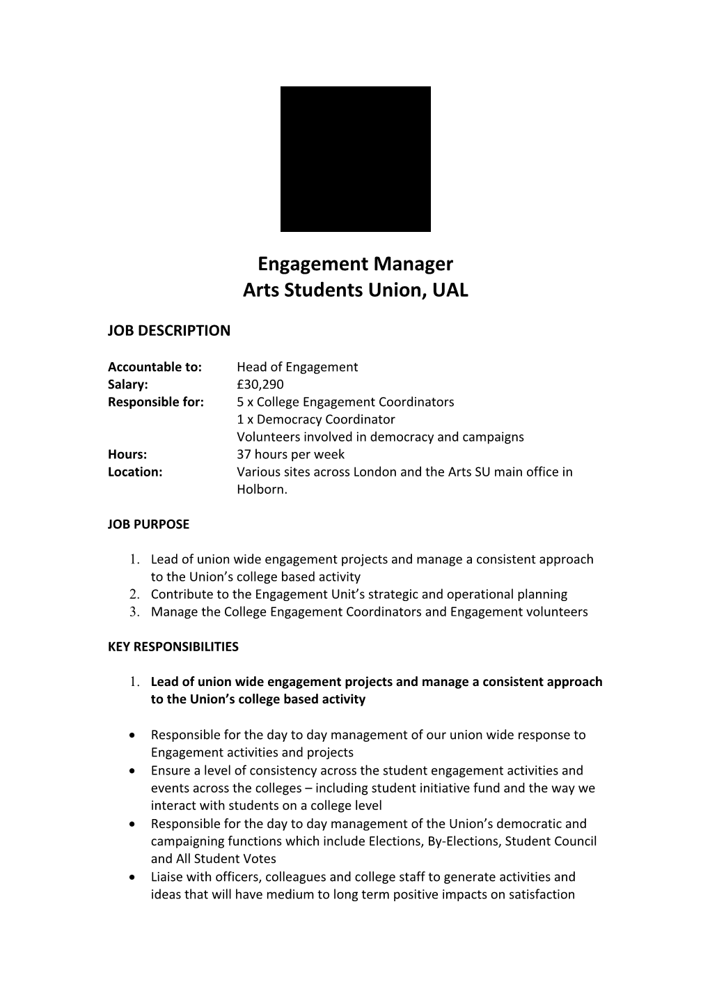 Arts Students Union, UAL