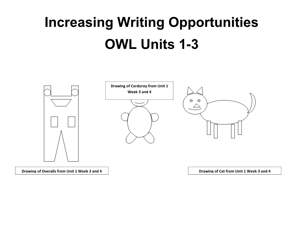 Increasing Writing Opportunities