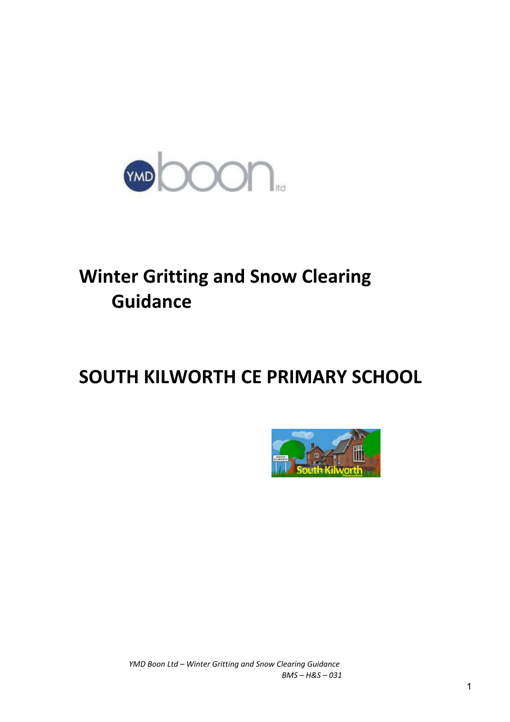 Winter Gritting and Snow Clearing Guidance