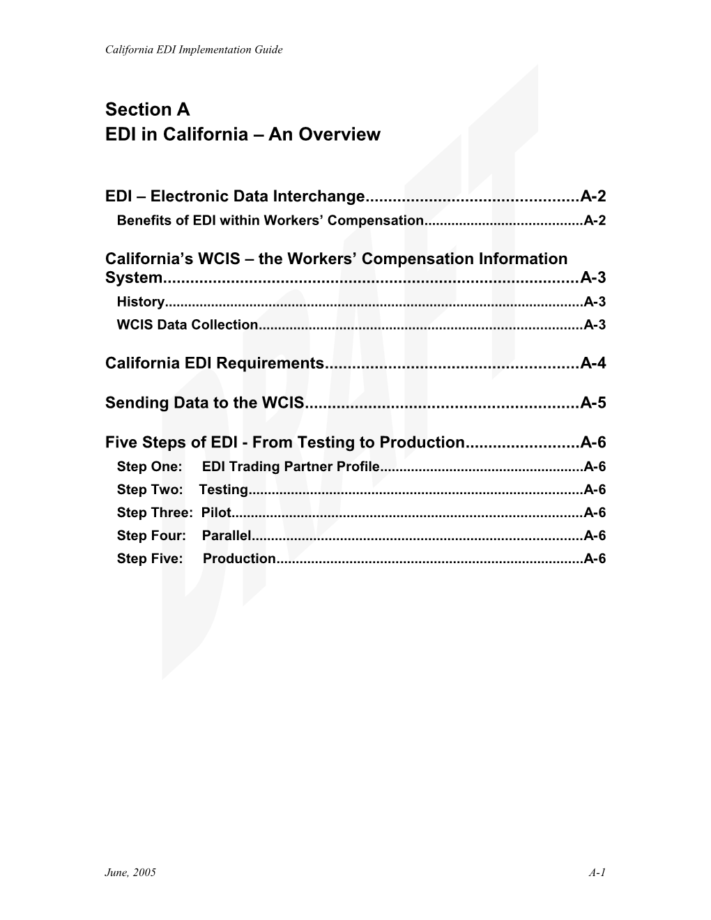 California Event Matrix s2