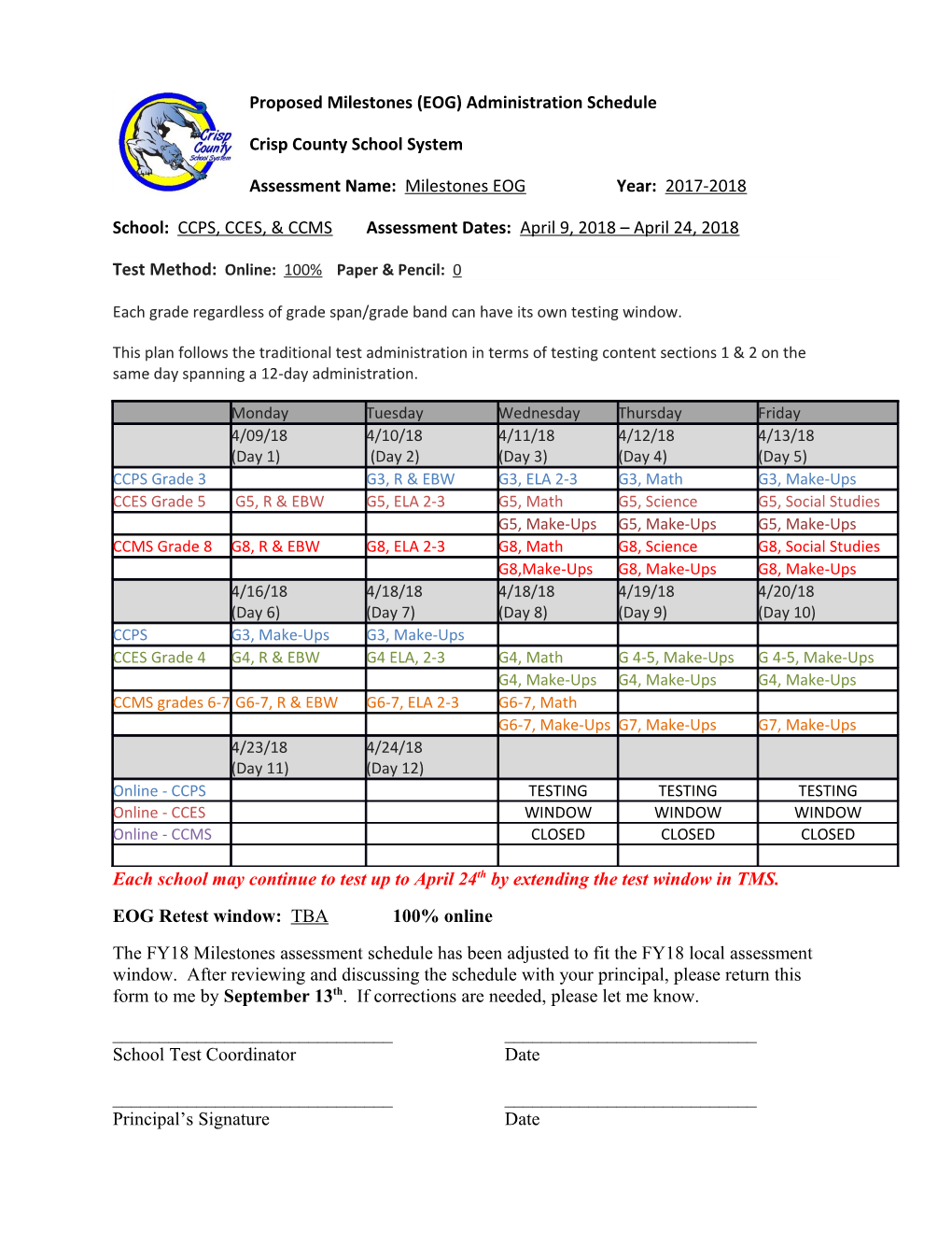 Crisp County School System