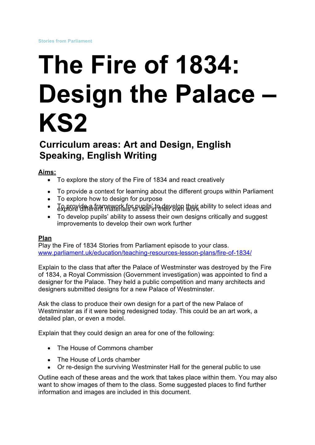 Curriculum Areas: Art and Design, English