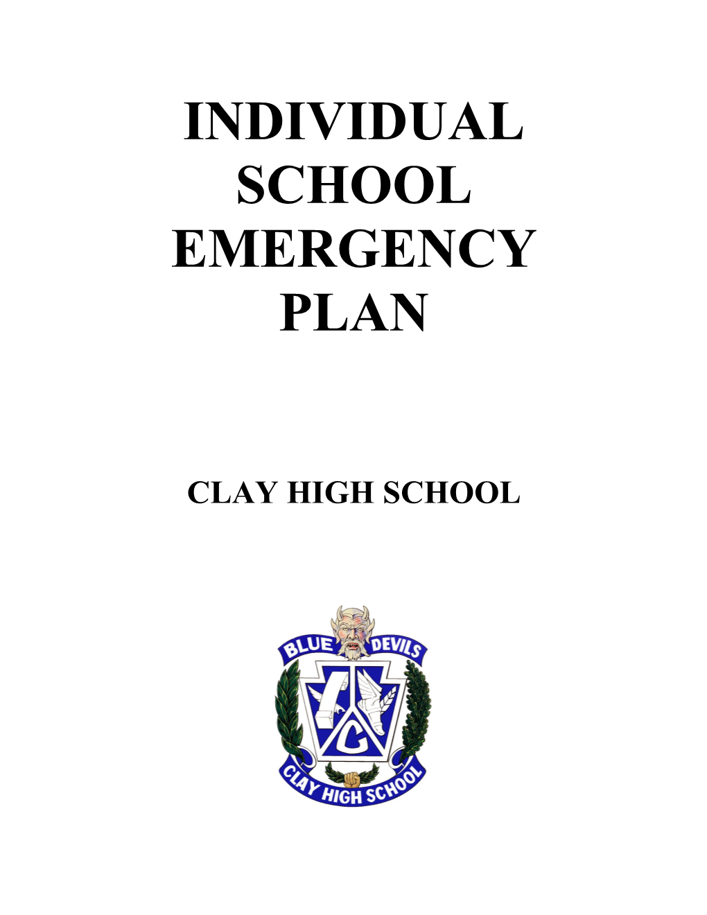 School Emergency Plan