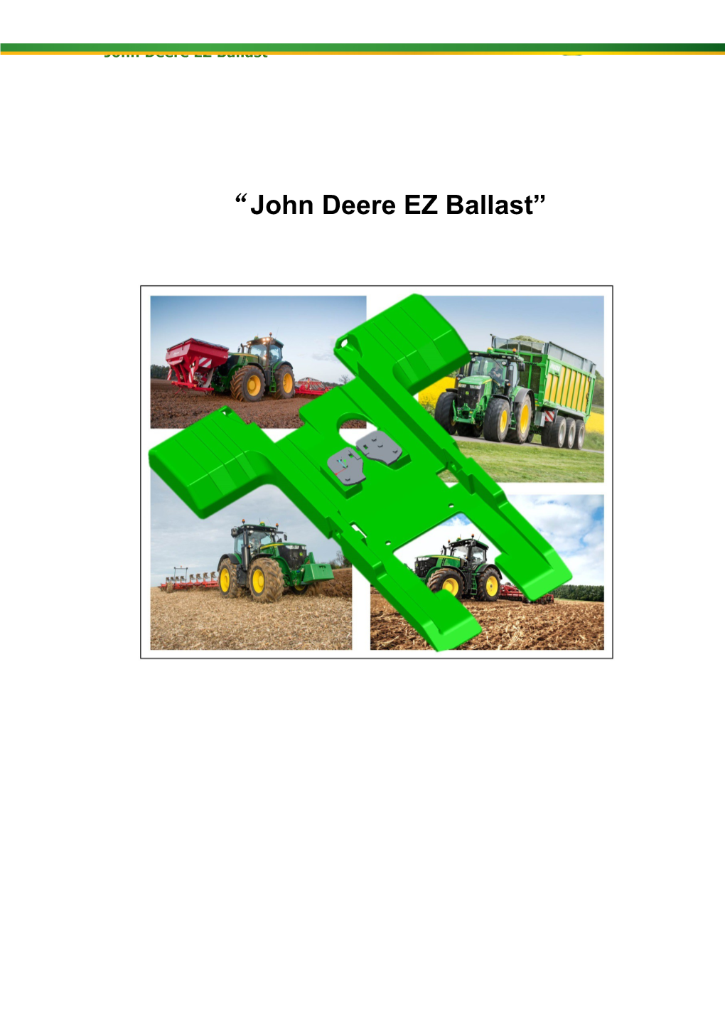 John Deere EZ Ballast