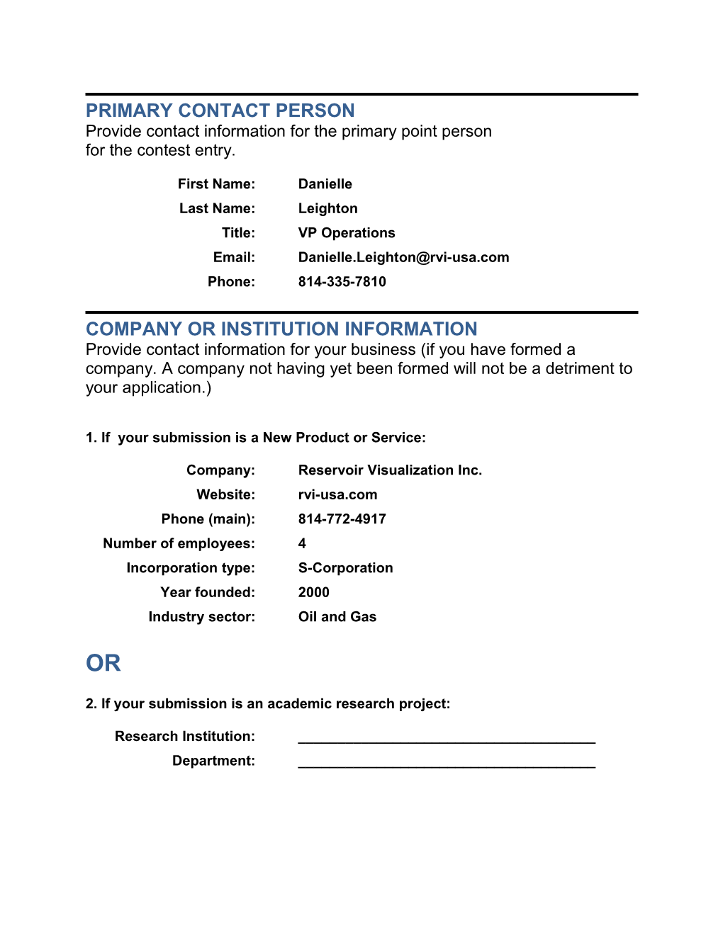 Application Cover Sheet