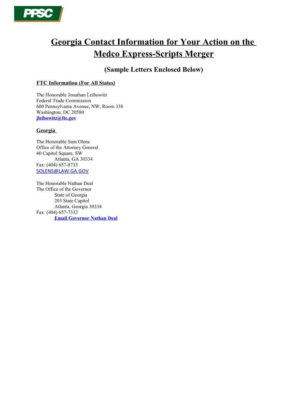 Medco Express-Scripts Merger