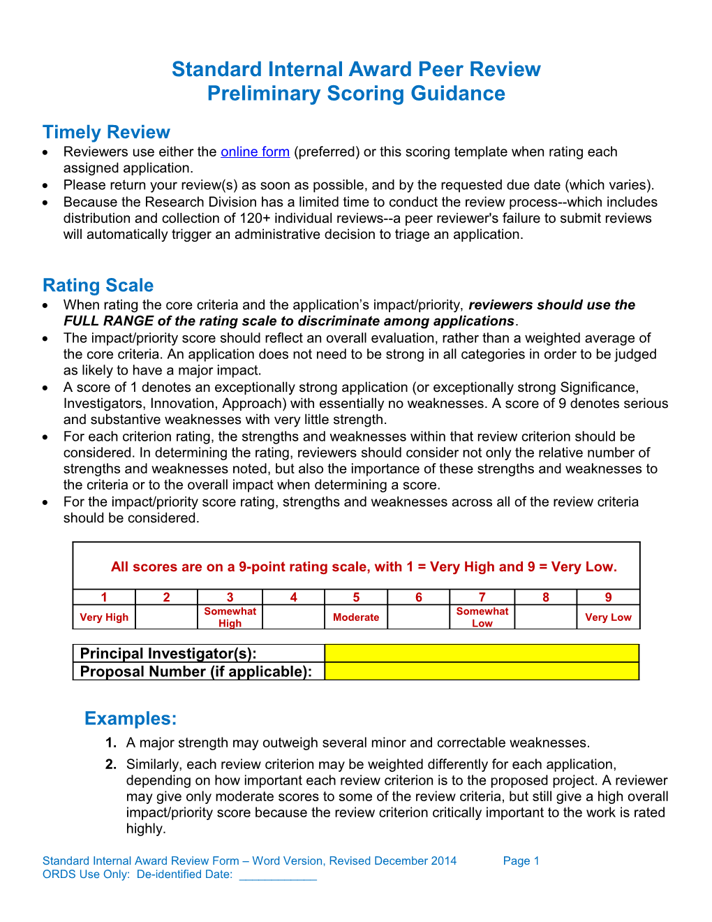 President S Research Fund Review