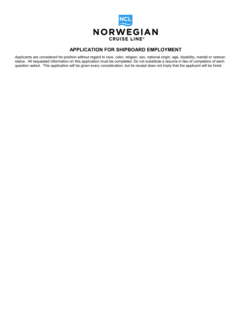 Application for Employment s25
