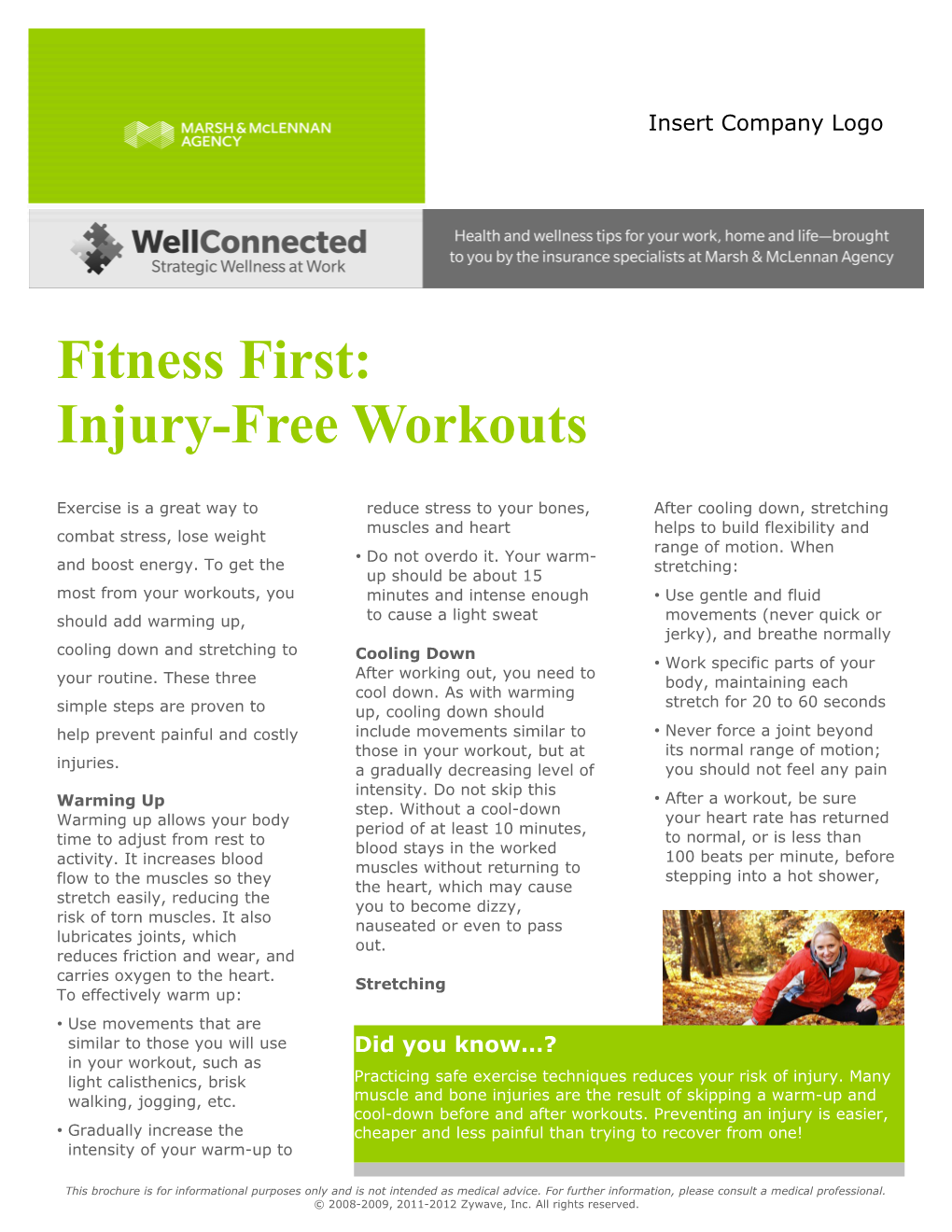 Fitness First: Warm-Up to Injury-Free Workouts