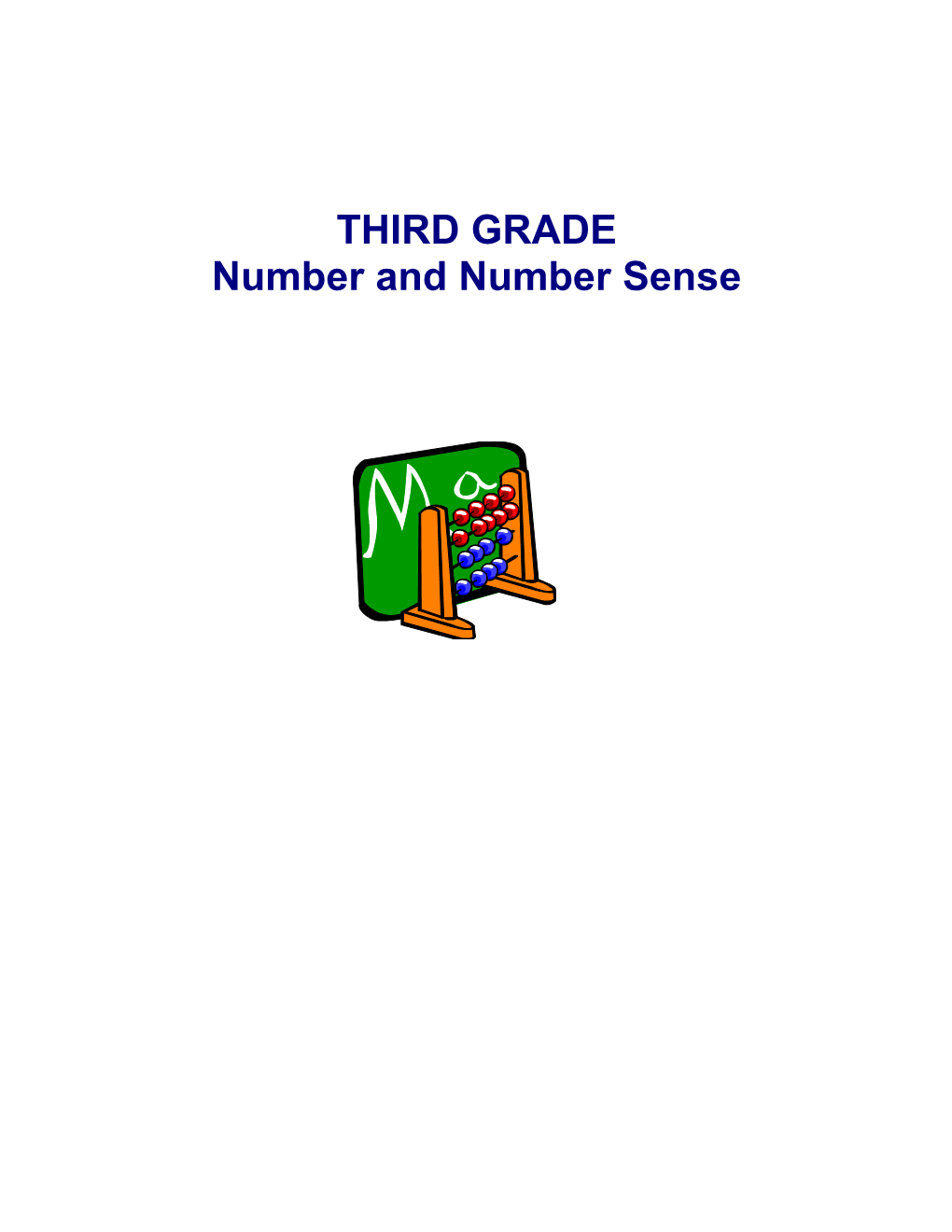Number and Number Sense