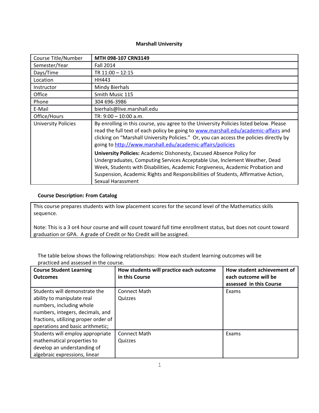 CD 601 - Introduction to Graduate Studies