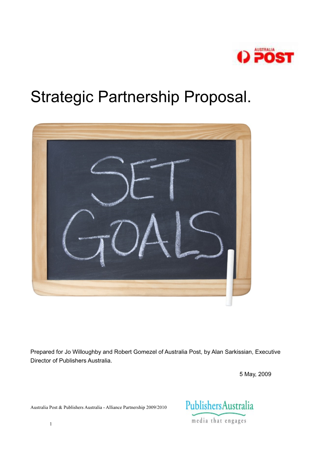 Strategic Partnership Proposal