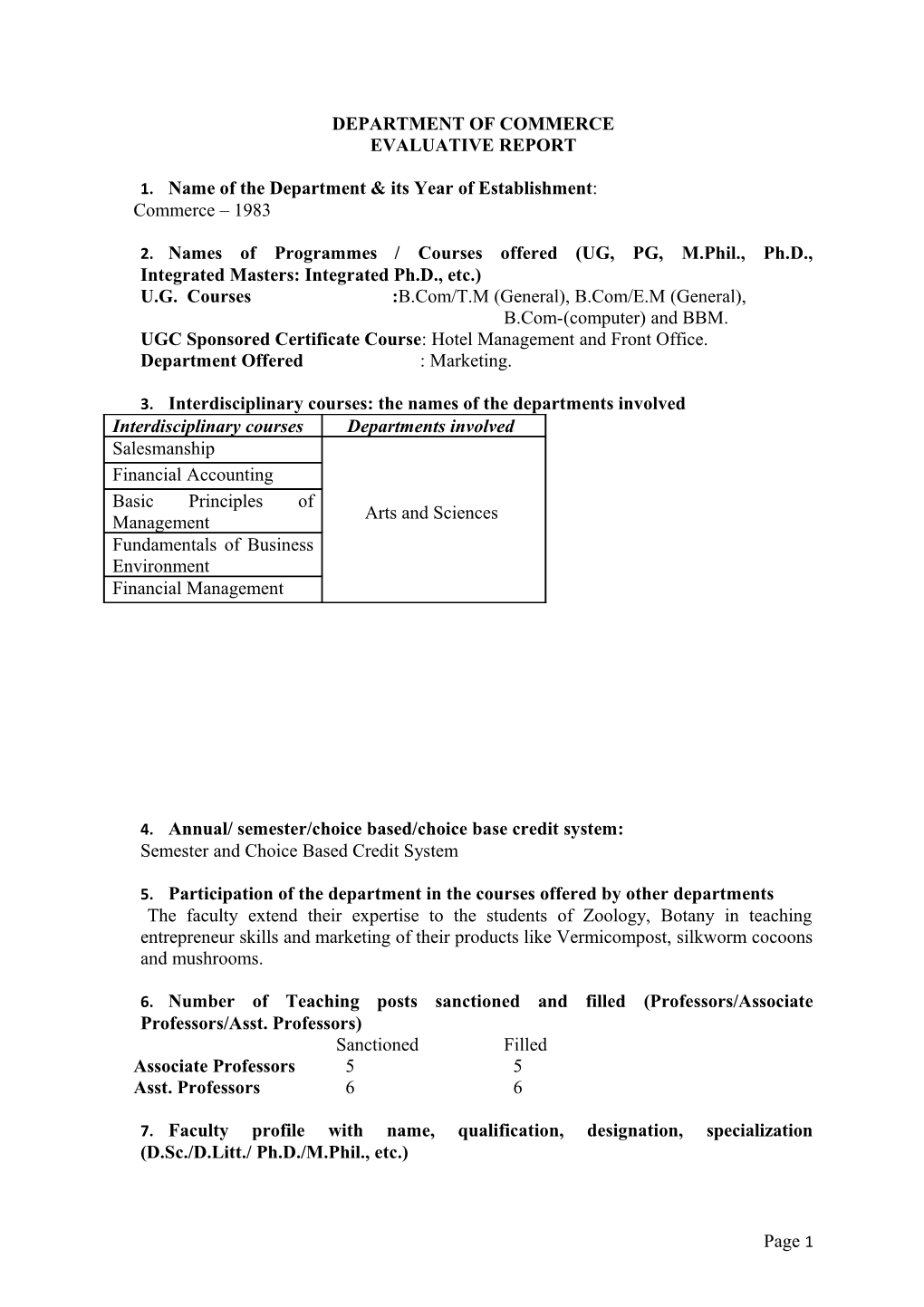 Department of Commerce s6