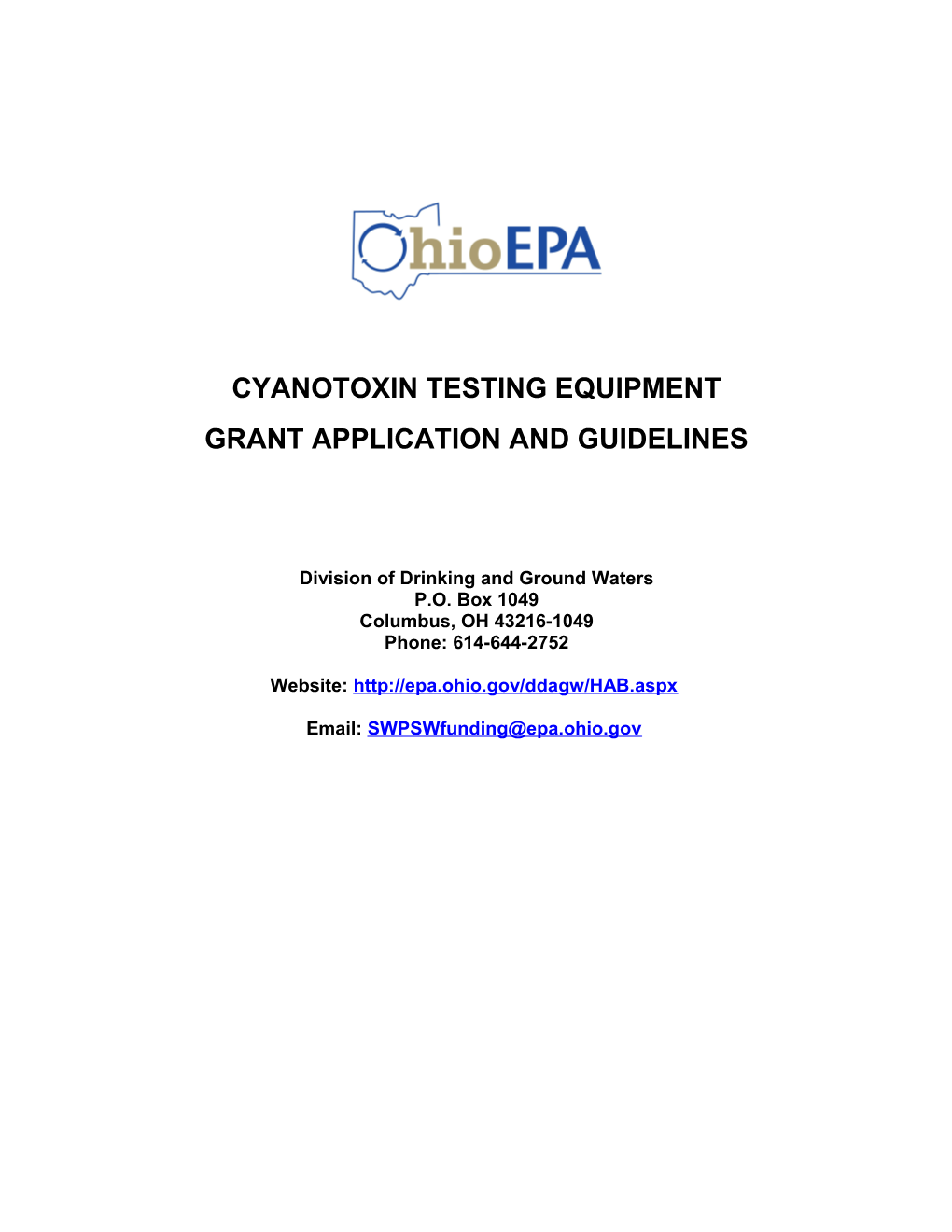 Grant Application and Guidelines
