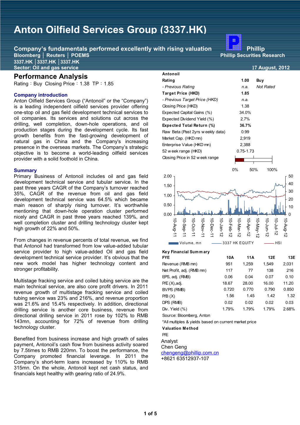 Phillip Securities (Hong Kong) Ltd Research