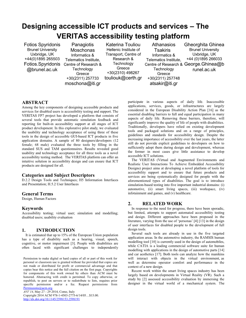 Proceedings Template - WORD s9