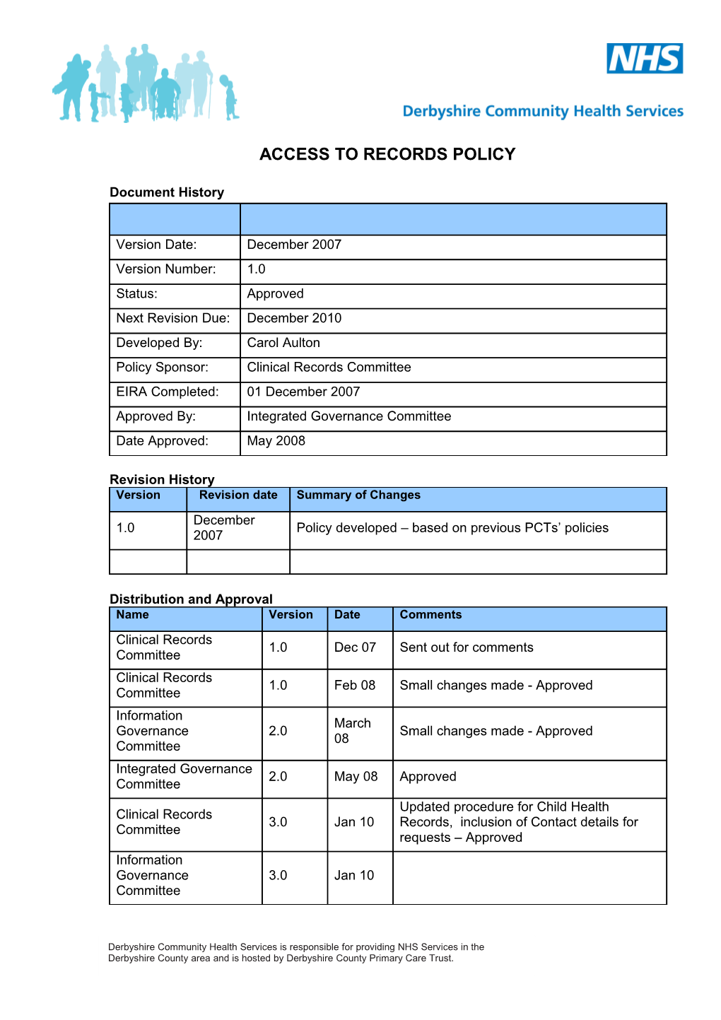 Document History s1