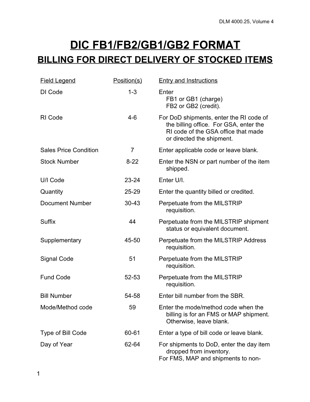Ap3.4 Billing for Direct Delivery of Stocked Items