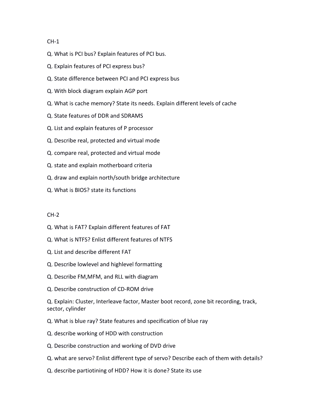 Q. What Is PCI Bus? Explain Features of PCI Bus