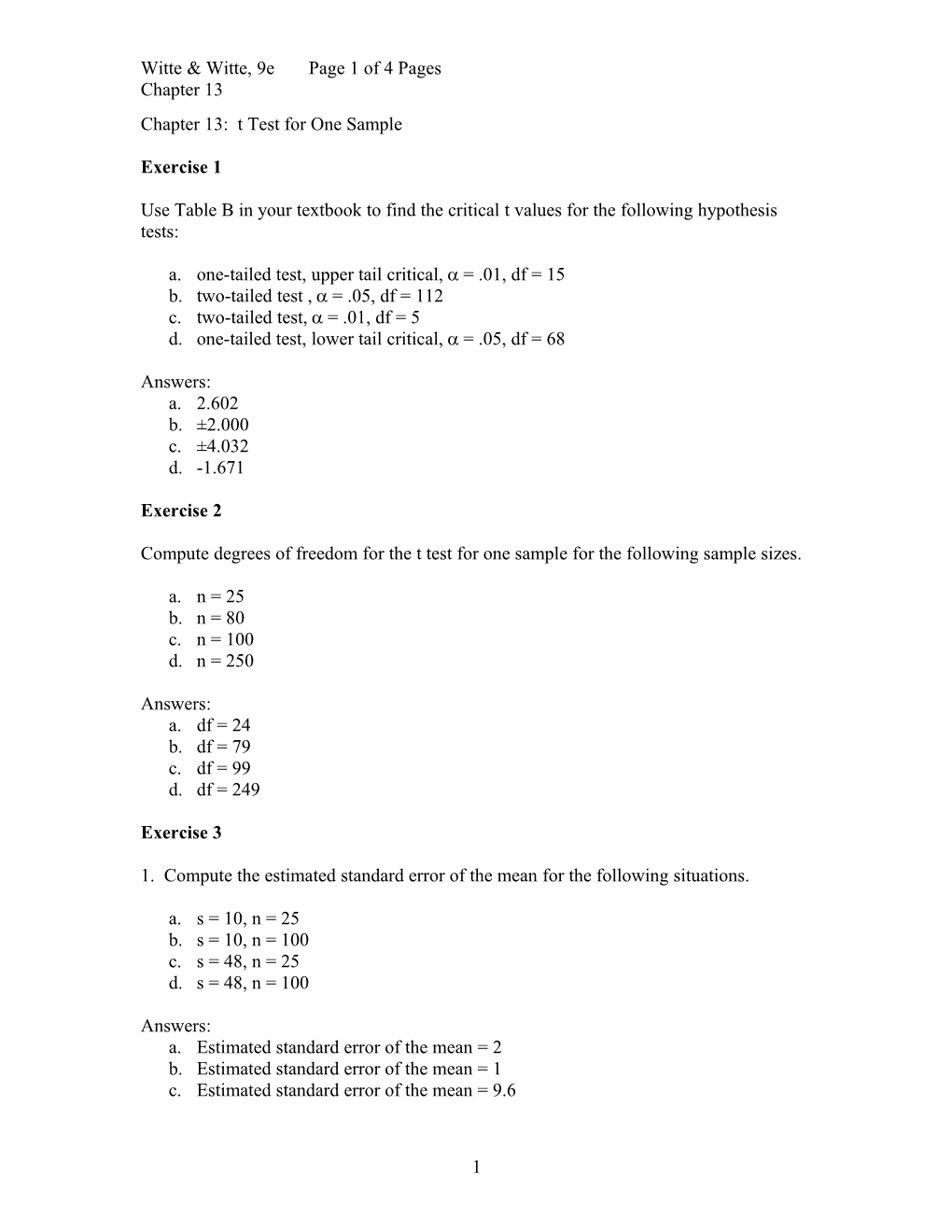 Chapter 8: Populations, Samples, and Probability