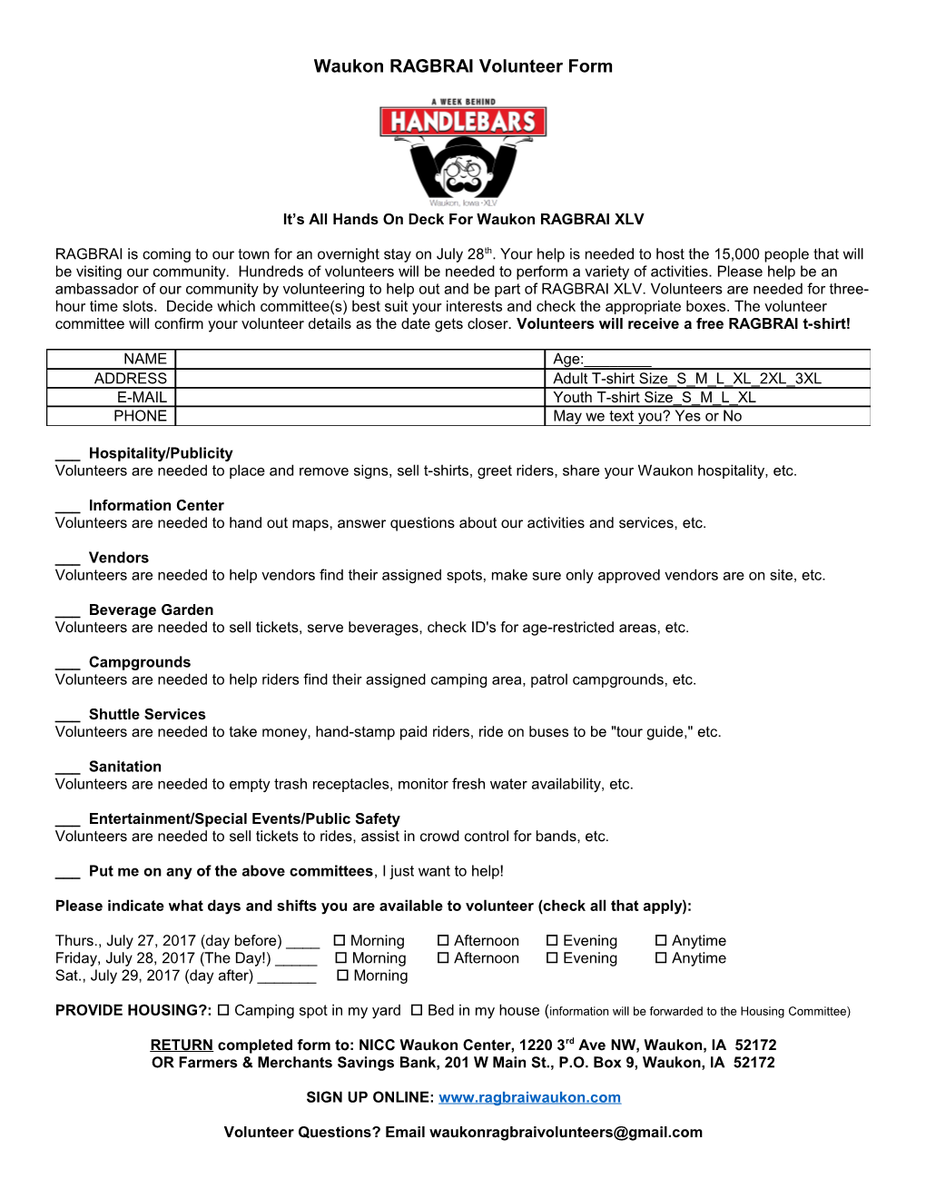 Recruitment Form (Sample 1) (CD)