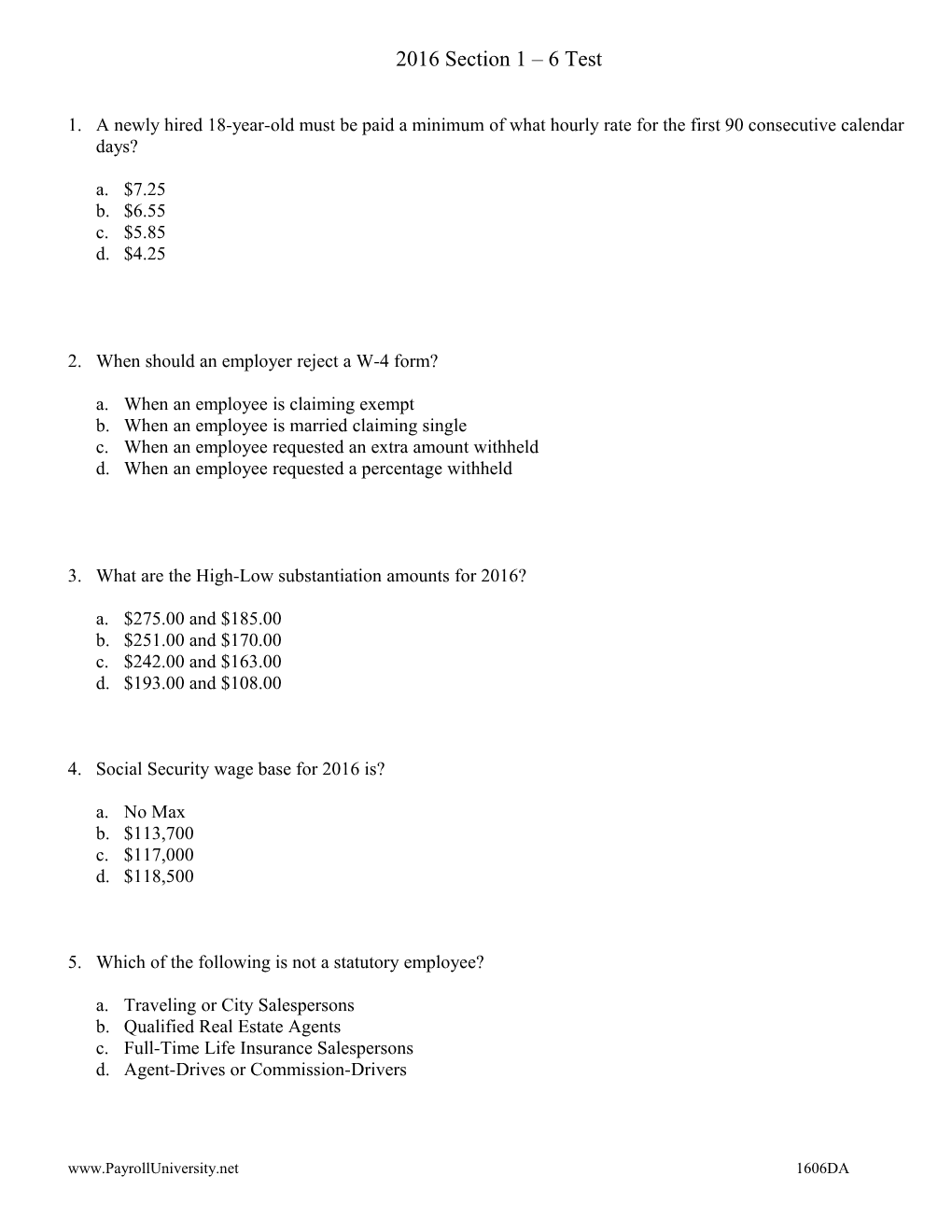 When Should an Employer Reject a W-4 Form?